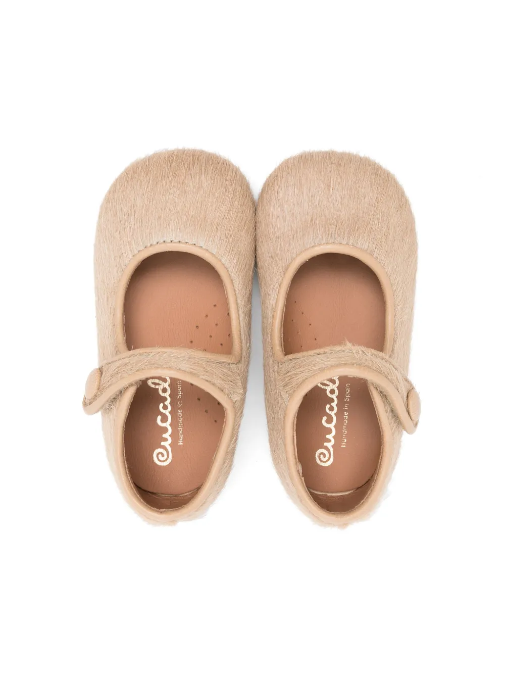 Eli1957 faux-fur ballet flats Brown