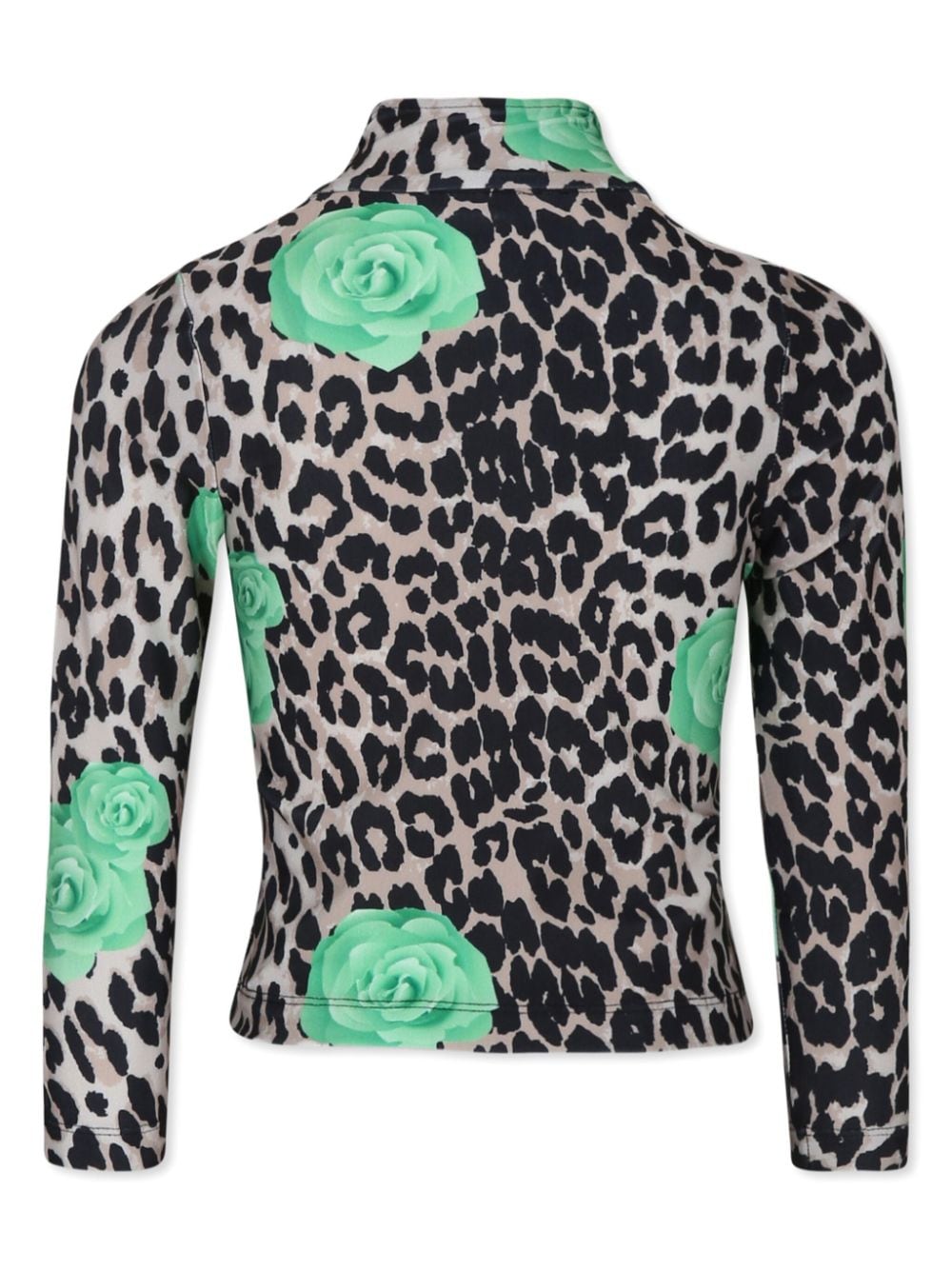 Caroline Bosmans animal-print long sleeve t-shirt - Bruin