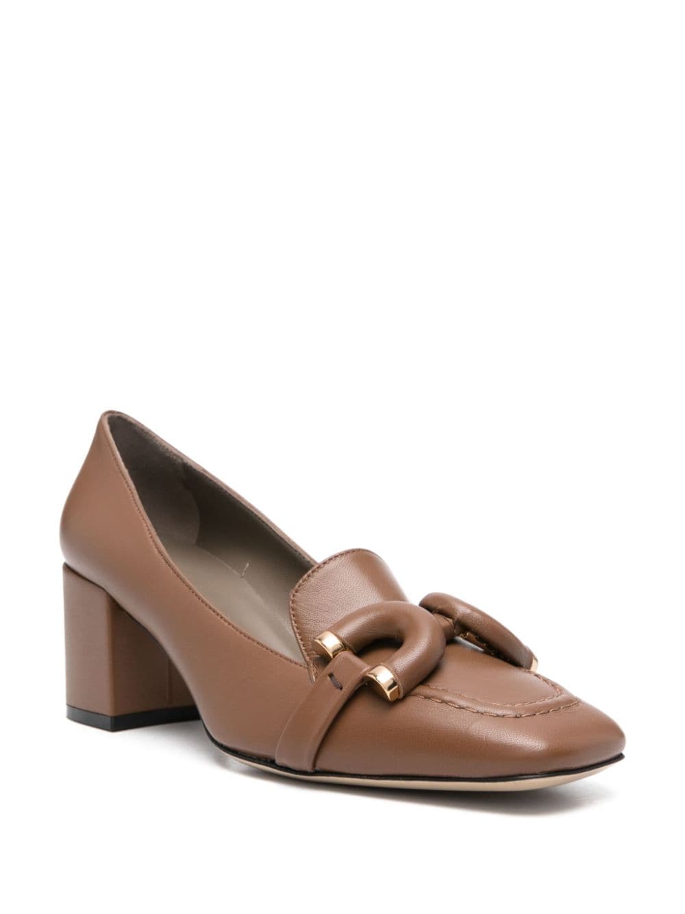 Shop Roberto Festa 50mm Haraby Pumps In Brown