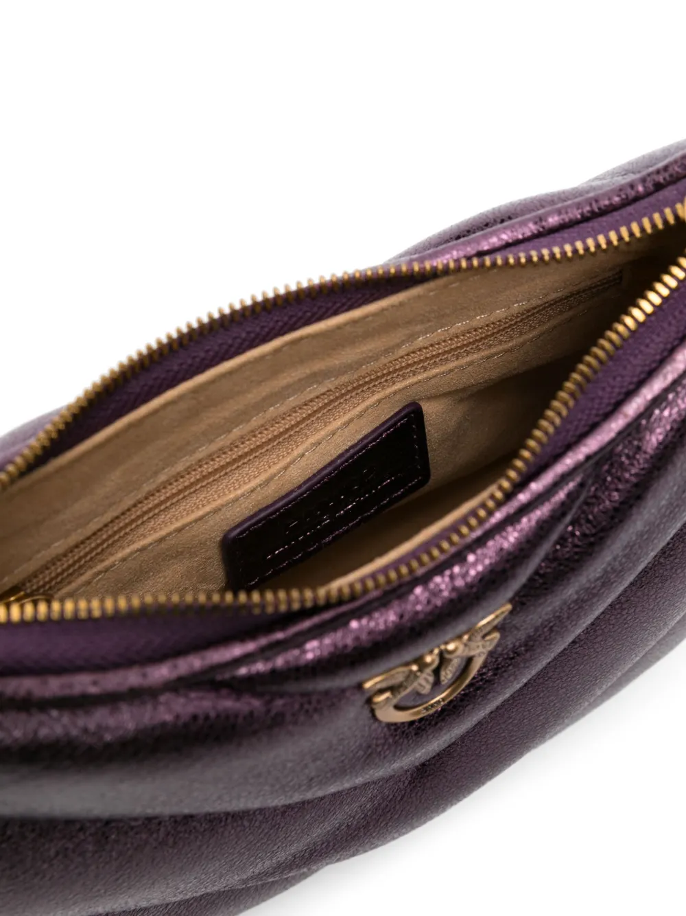 PINKO Baby Half Moon schoudertas Paars