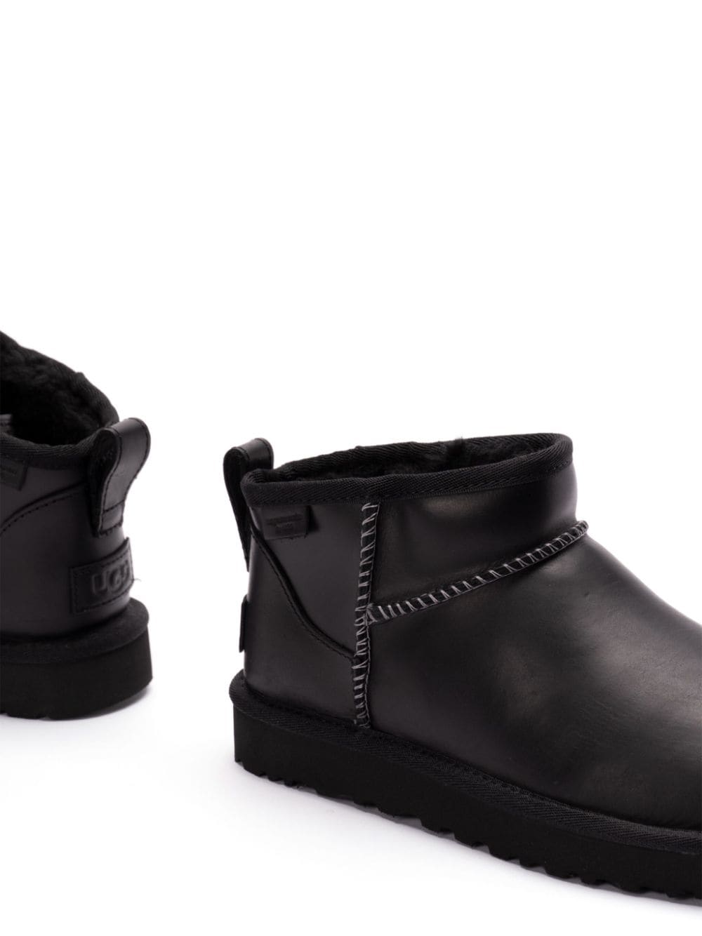 Shop Ugg Classic Ultra Boots In Black