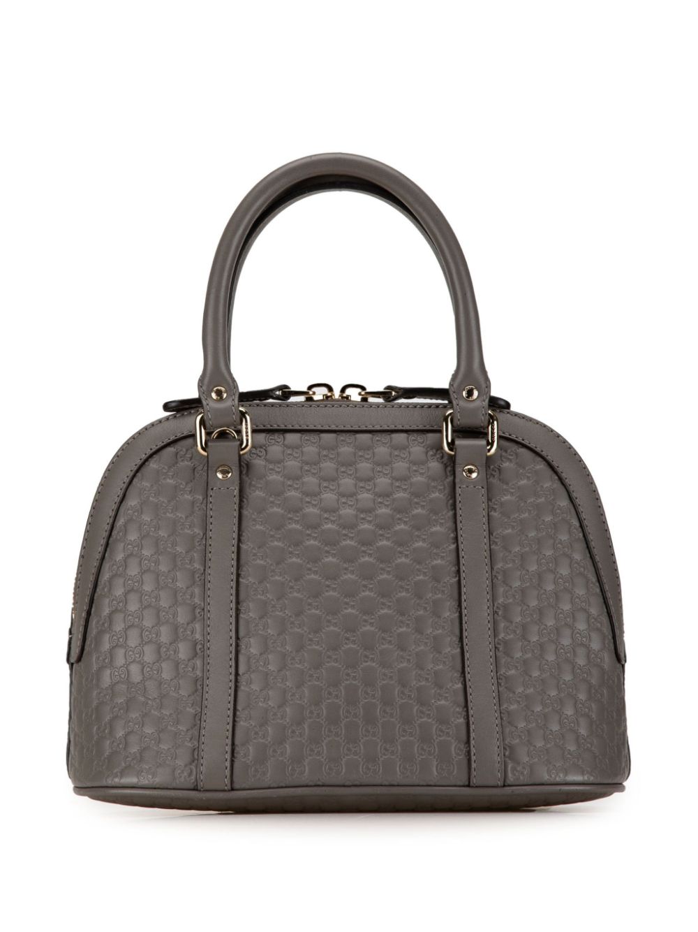 Gucci Pre-Owned 2000-2015 Mini Microguccissima Dome satchel - Grijs