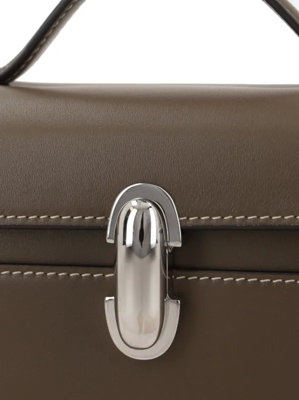 Savette Symmetry Pochette Clutch Bag | Brown | FARFETCH