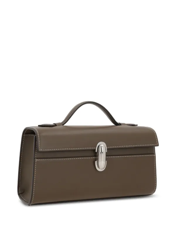 Savette Symmetry Pochette Clutch Bag | Brown | FARFETCH