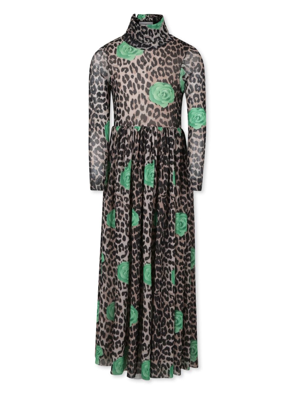 Caroline Bosmans printed maxi dress - Marrone