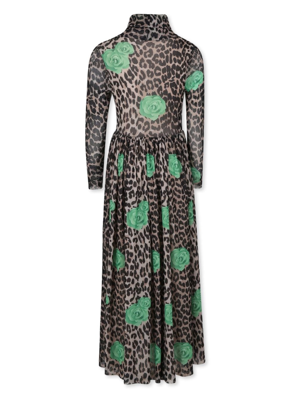 Caroline Bosmans printed maxi dress - Bruin