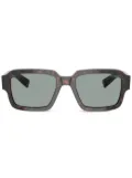 Prada Eyewear logo sunglasses - Brown