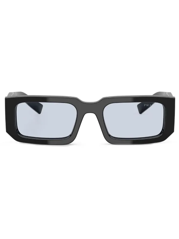 Prada Eyewear Óculos De Sol Symbole | Preto | FARFETCH BR