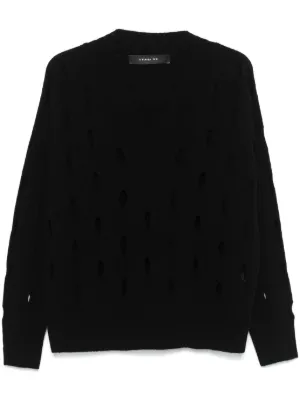 オールインワン・サロペット Federica Tosi Cut-Out Cotton Top With Drawstring Neckline Federica Tosi Cut-Out Cotton Top With Drawstring Neckline