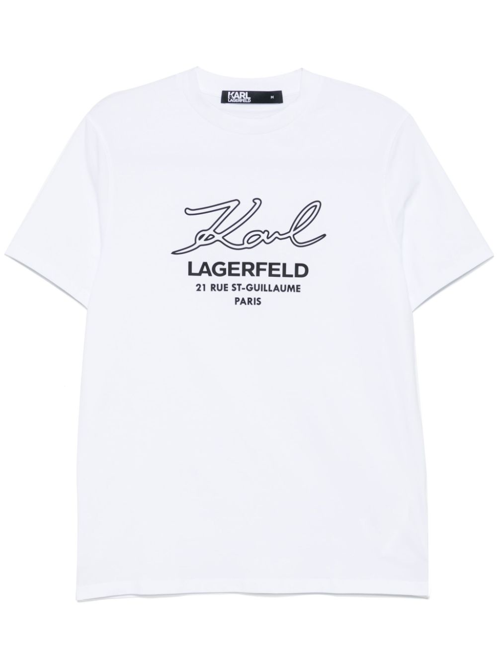 Karl Lagerfeld Rue St-Guillaume T-shirt - White