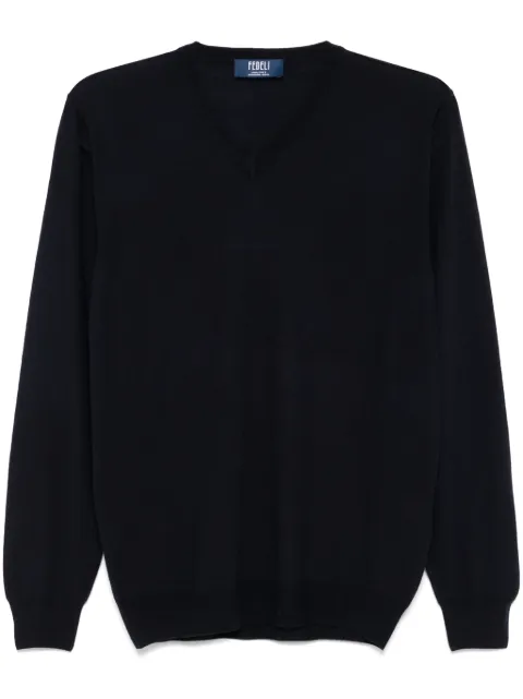 Fedeli fine-knit sweater