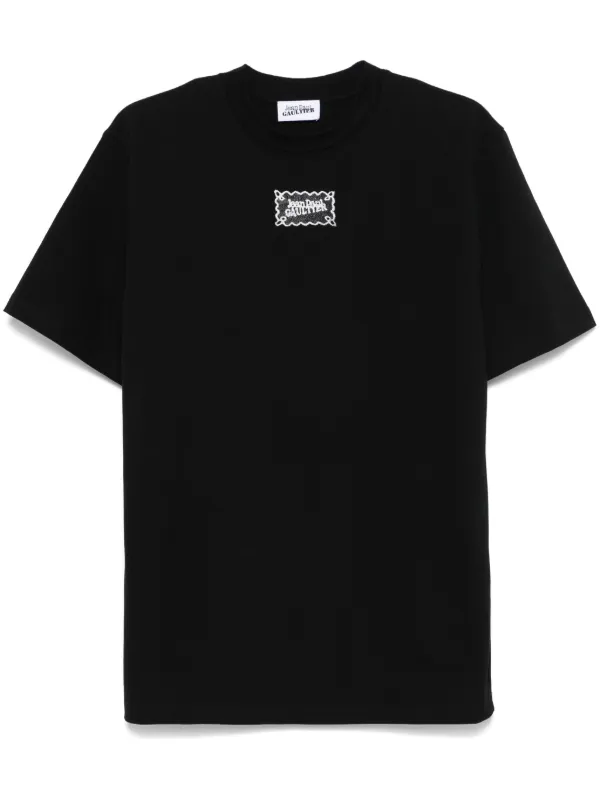 Jean Paul Gaultier ロゴ Tシャツ | ブラック | FARFETCH JP