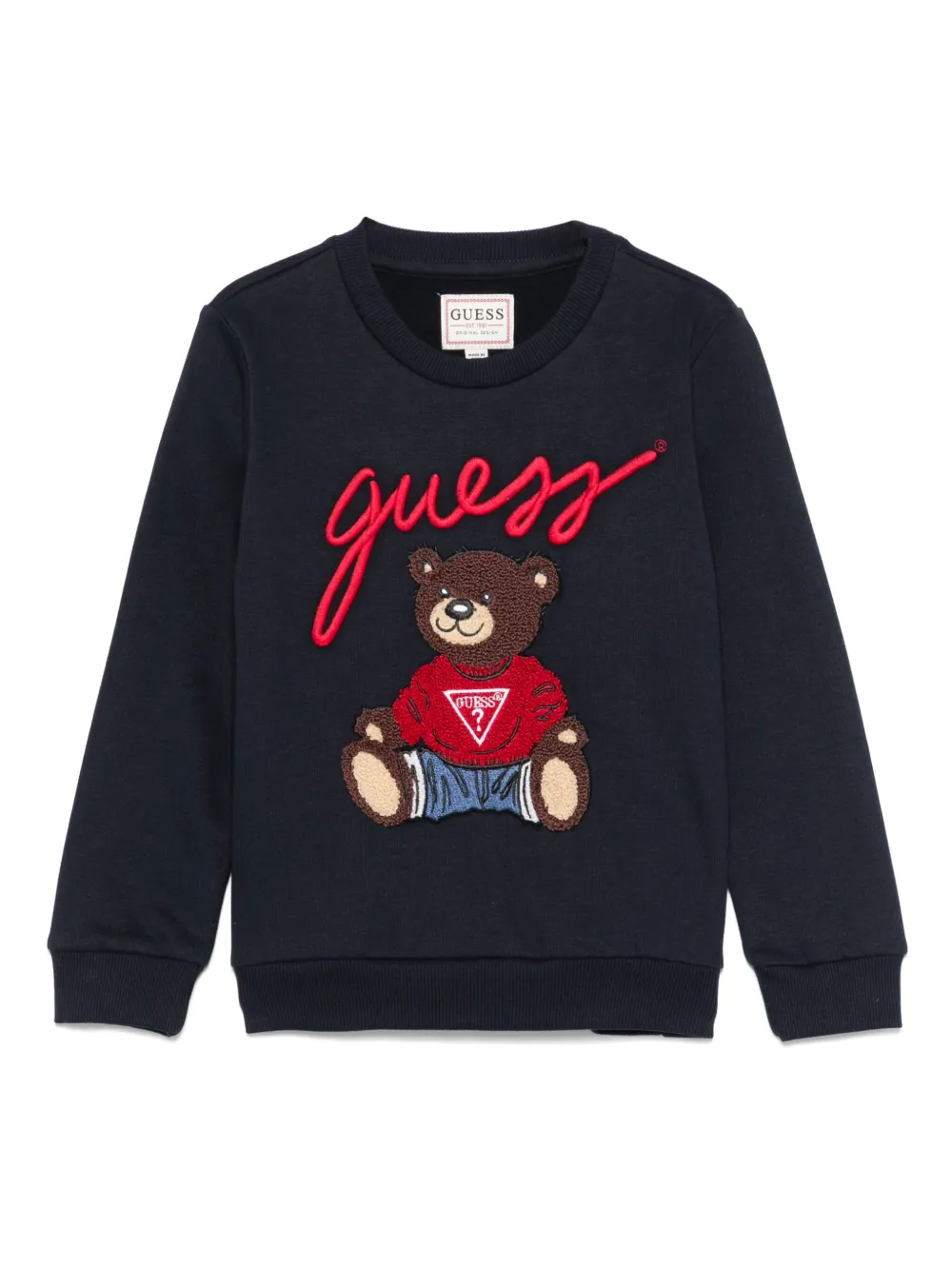 Guess Kids Bear Sweatshirt Blue FARFETCH PH