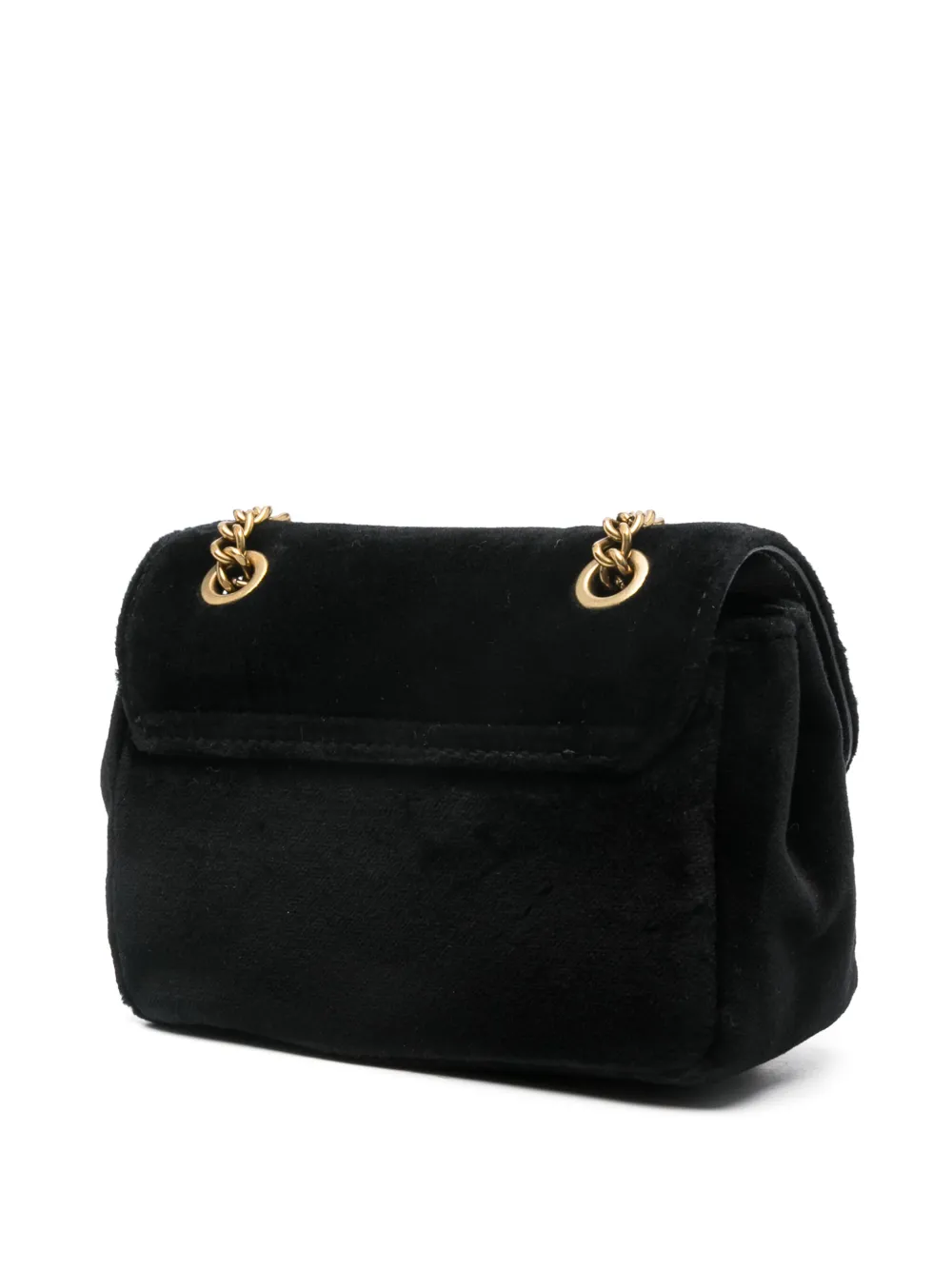 Vivienne Westwood Small Orbplaque Shoulder Bag Black FARFETCH