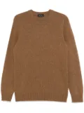 Roberto Collina crew-neck jumper - Brown