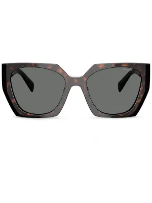 Gucci Eyewear オーバーサイズ サングラス | ブラック | FARFETCH JP