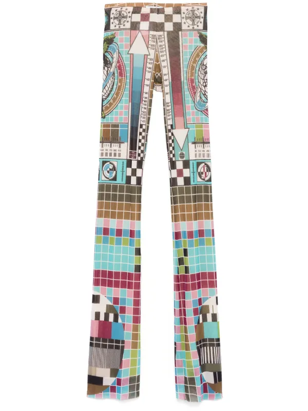 パンツ JEAN PAUL GAULTIER Women Straight Pants 25 03 W TR020 M002P Jean Paul Gaultier - Jean Paul Gaultier | The Blue Butterfly