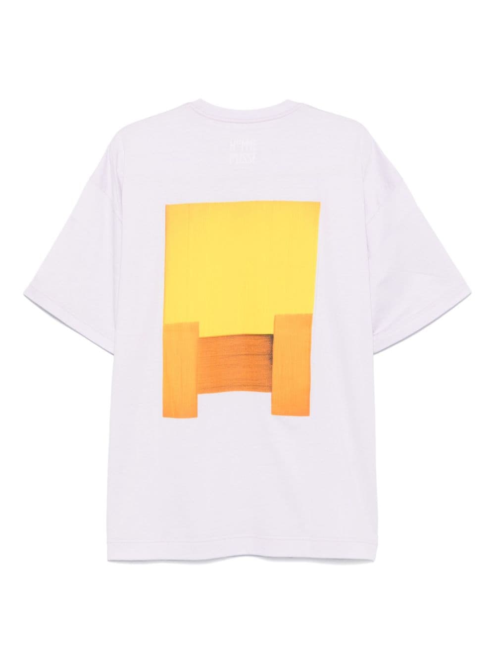 Homme Plissé Issey Miyake T-shirt met grafische print - Paars