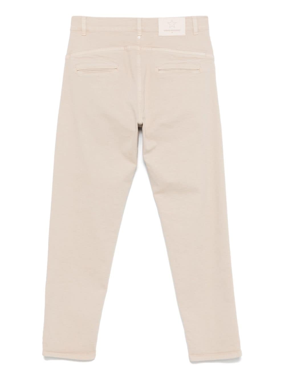 Lorena Antoniazzi Broek met toelopende pijpen Beige