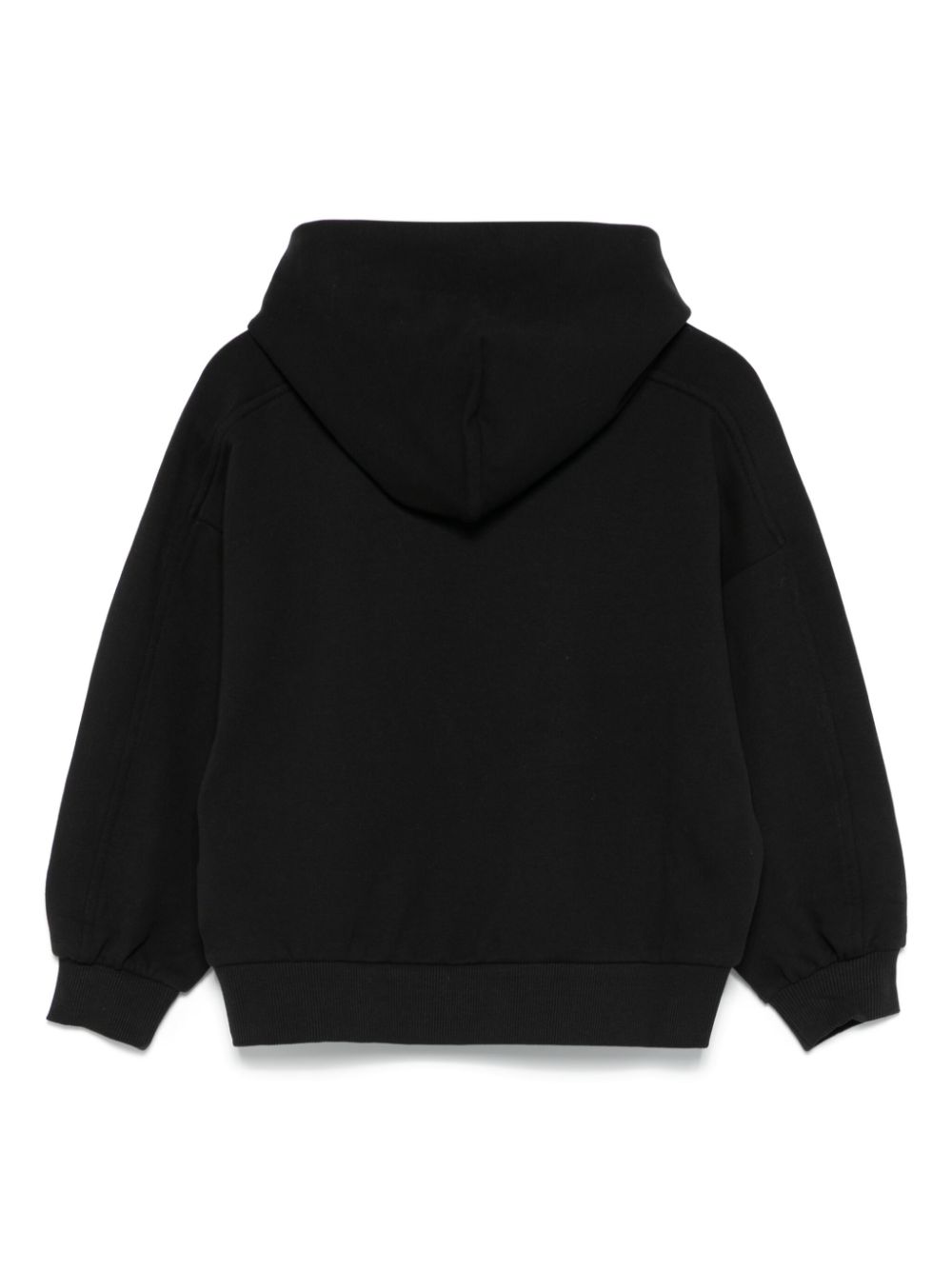 Shop Calvin Klein Ck-signature Hoodie In Black