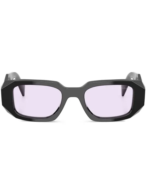 Lunettes de soleil à monture rectangulaire - Prada Eyewear - Modalova