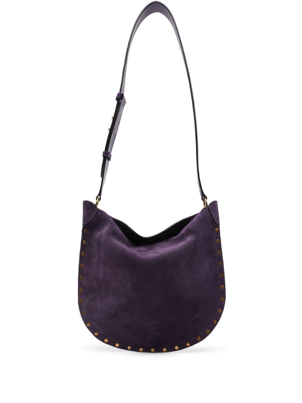 Shop Isabel Marant Oskan Soft Shoulder Bag In Purple