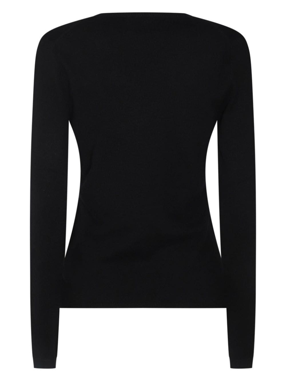 Allude buttoned cashmere cardigan - Zwart