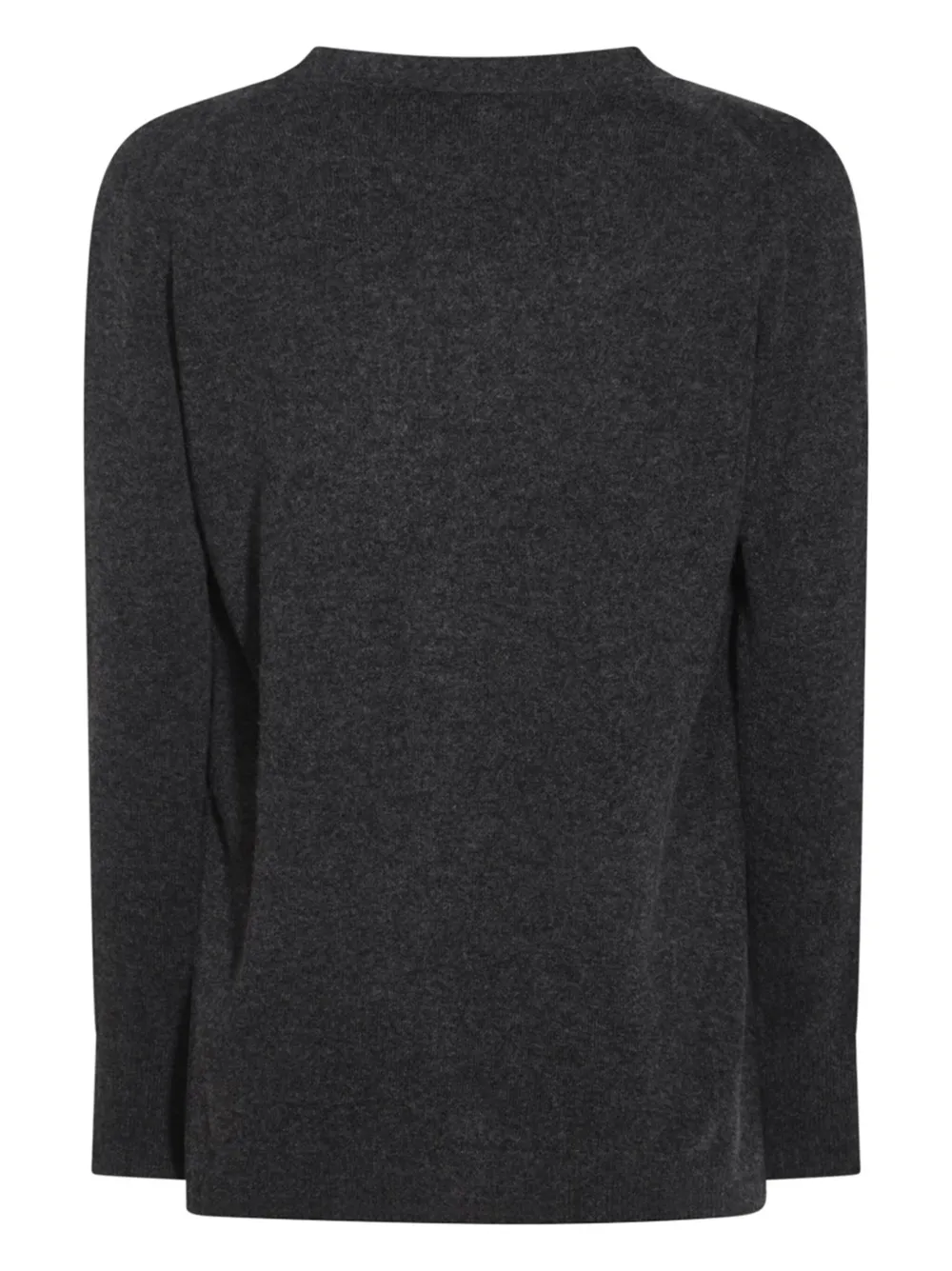 Allude buttoned v-neck cardigan - Grijs