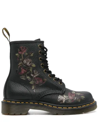 Womens black dm boots outlet