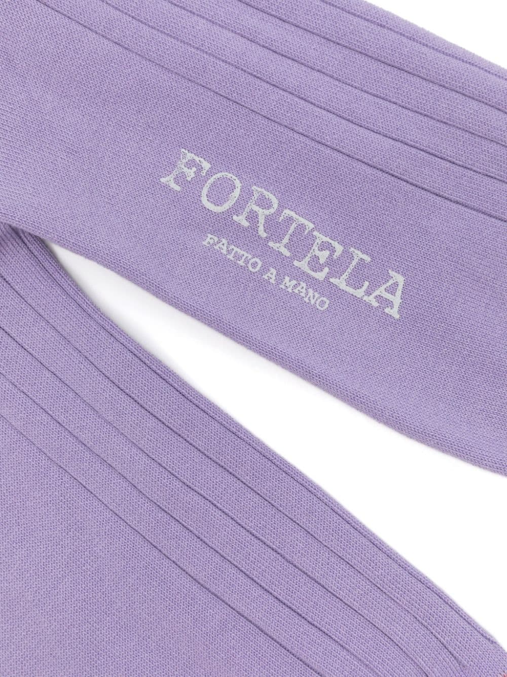 Fortela logo-print socks - Paars