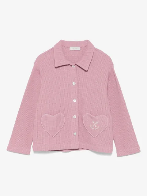 Golden Goose Kids waffle-knit cardigan