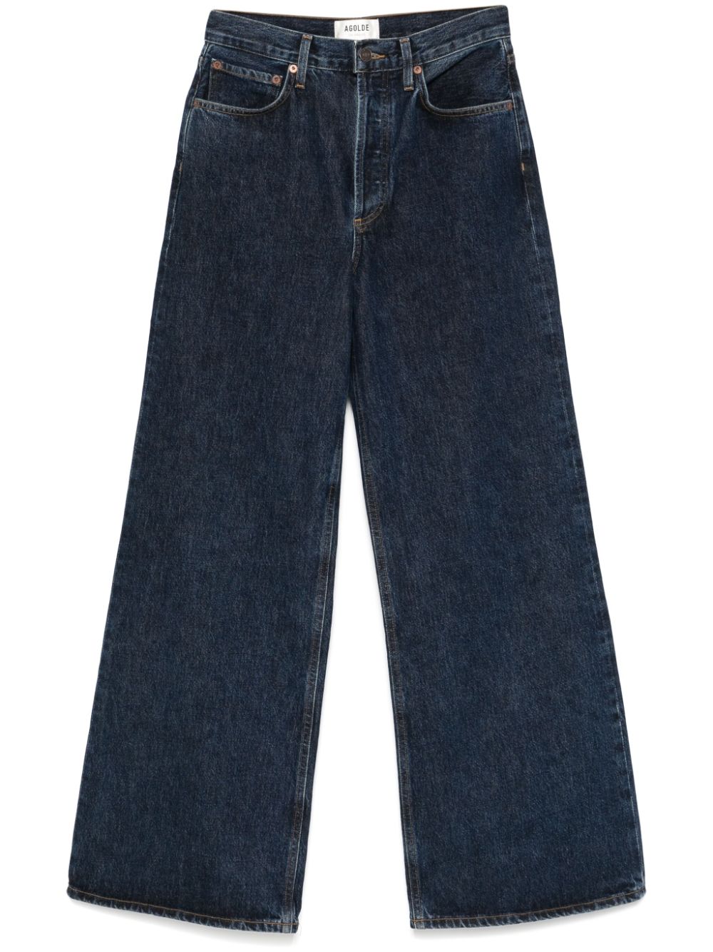 AGOLDE Dame No Cuffs jeans - Blue