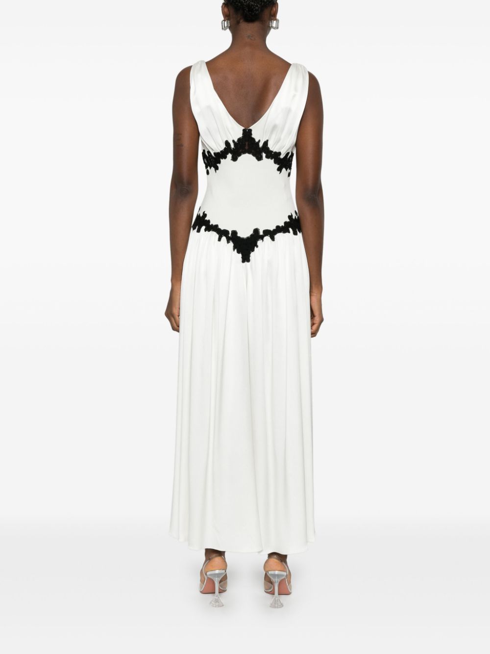 Shop Gabriela Hearst Highland Maxi Dress In Neutrals