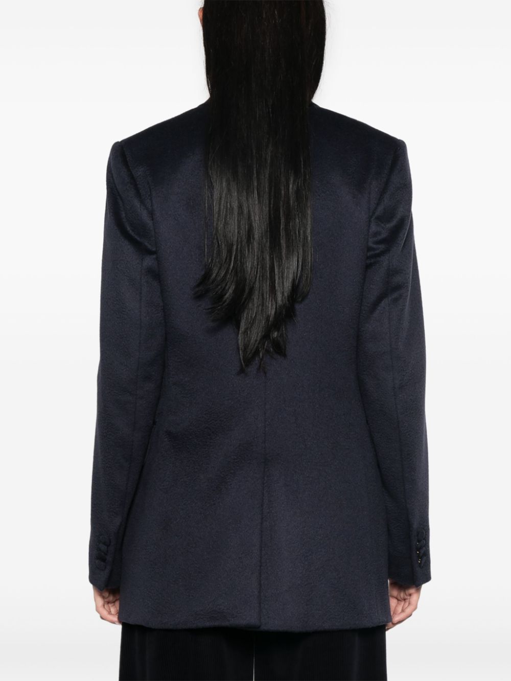 Shop Gabriela Hearst Nico Blazer In Blau