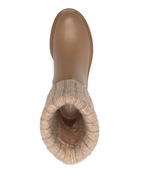 Gianvito Rossi Tenney アンクルブーツ | ブラウン | FARFETCH JP