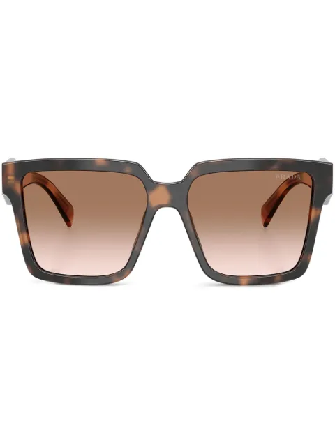 Prada Eyewear tortoiseshell-effect square sunglasses