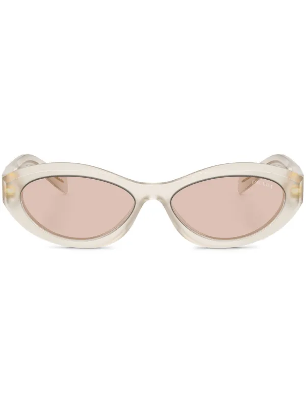 Prada Eyewear トータスシェル キャットアイ サングラス Prada Eyewear