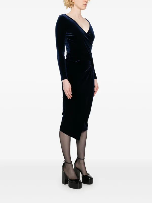 knee length dresses for ladies Chiara Boni La Petite Robe Bambi Midi Dress