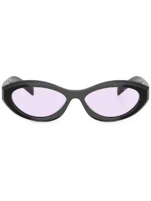 Miu Miu Eyewear cat-eye Sunglasses | Black | FARFETCH