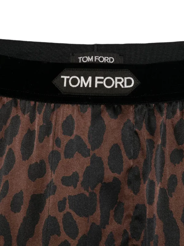【Tom Ford】プリント サテン パジャマパンツ TOM FORD シルク混サテン パジャマパンツ フローラルプリント