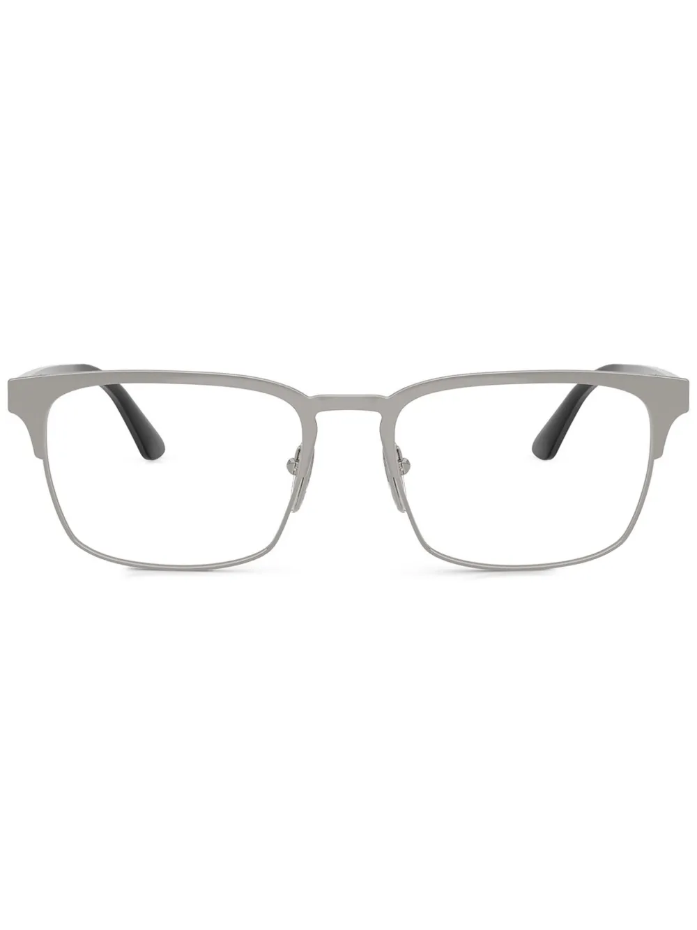 Prada Eyewear Bril met logoprint Grijs