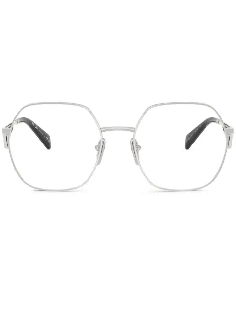 Prada Eyewear geometric-frame glasses