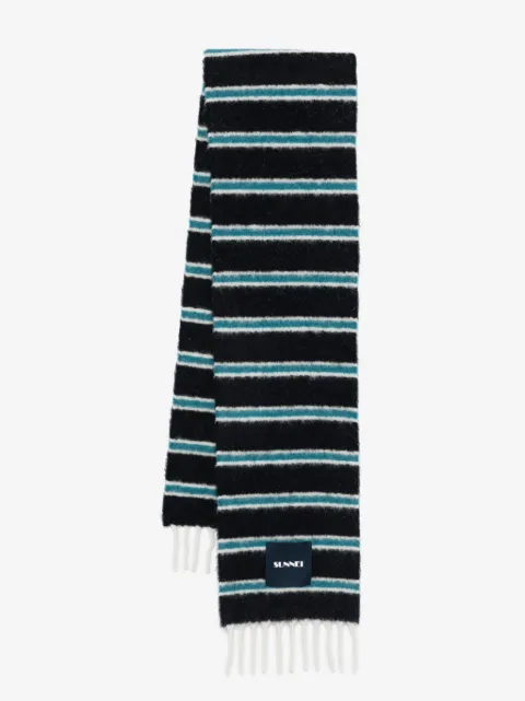 Sunnei striped scarf