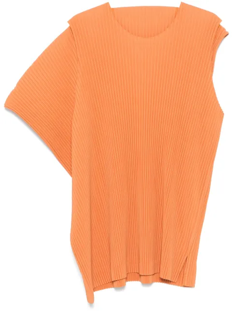 Homme Plissé Issey Miyake draped-panel vest