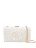 TWINSET faux-pearl clutch bag - White