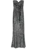 CHIARA BONI La Petite Robe sequinned maxi dress - Black