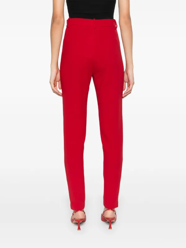 【関税込み】MAGDA BUTRYM PANTALONI SARTORIALI SKINNY Magda Butrym Pantaloni Sartoriali Skinny | Rosso | FARFETCH IT