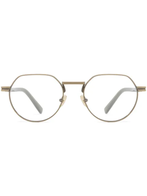 Zegna geometric-frame glasses