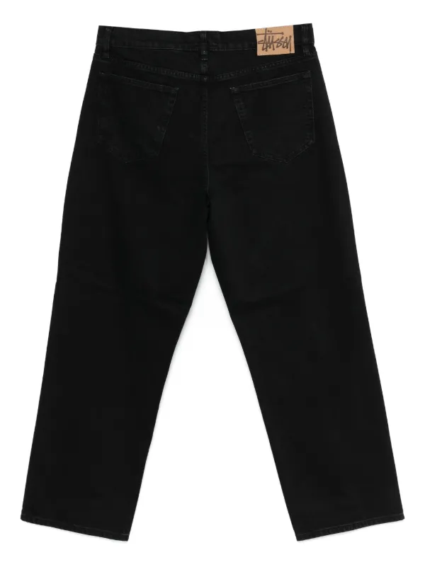 Stüssy Calça Jeans Big Ol' | Preto | FARFETCH BR
