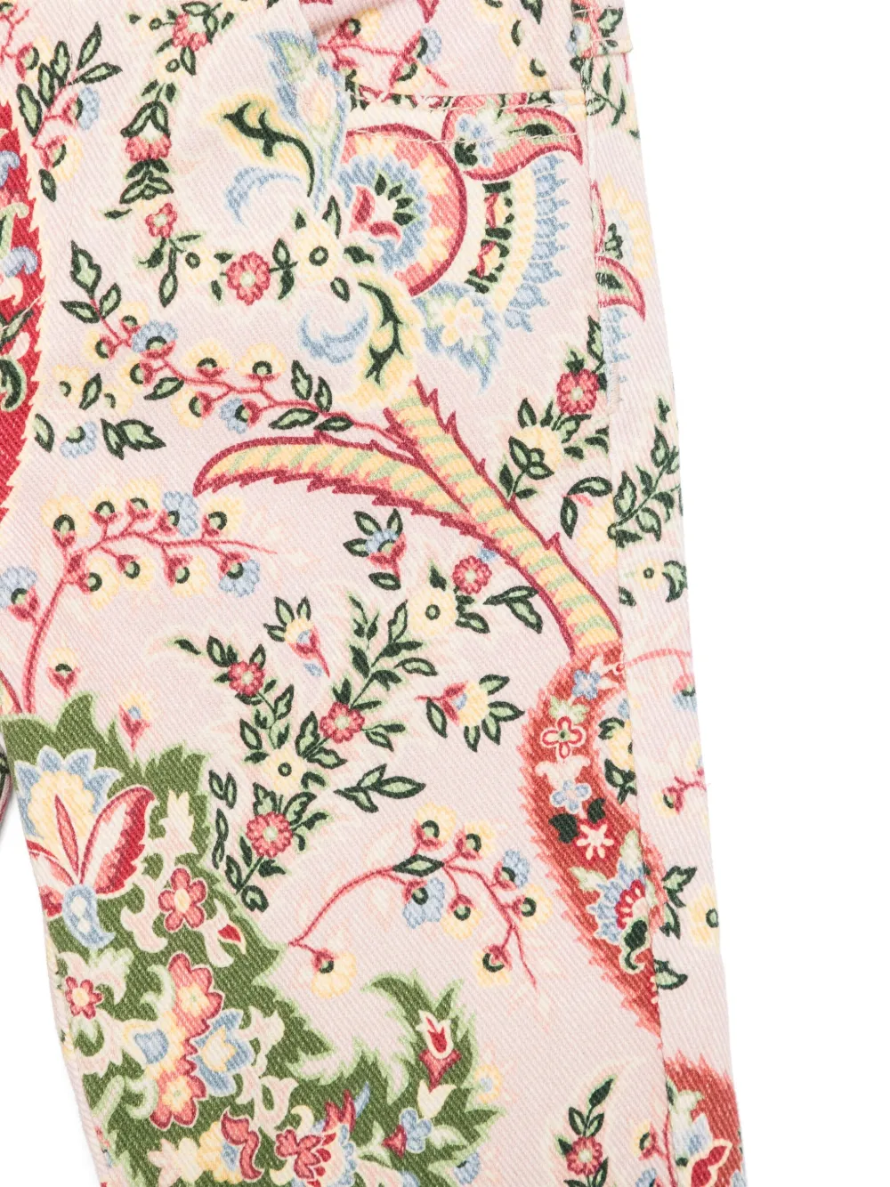 ETRO KIDS Broek met paisley-print Roze